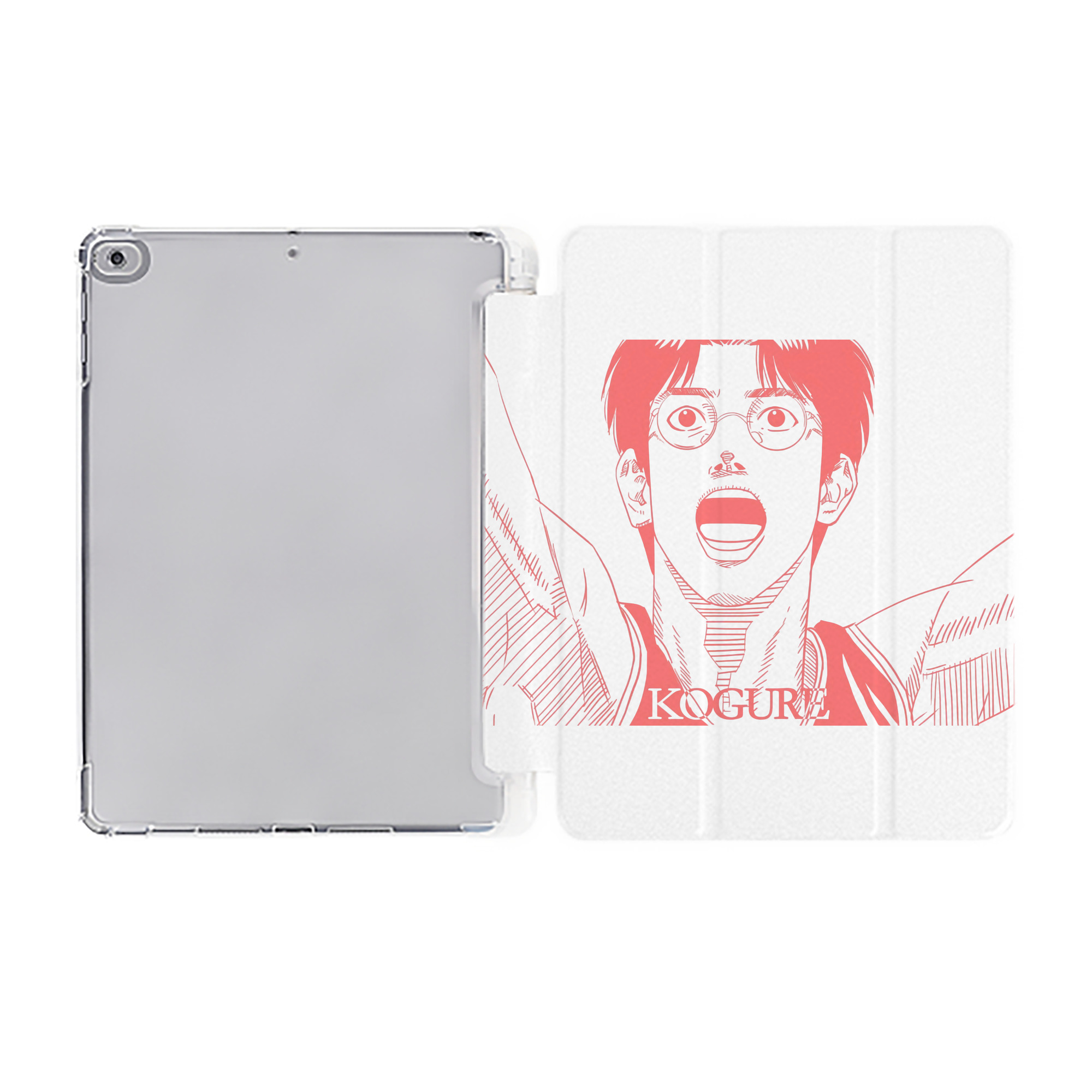 （画像用） SLAM DUNK／スラムダンク IPad ケース ペン収納付き 三つ折りスタンド PUレザー×シリコン 対応機種9.5/10.5/10.9インチ